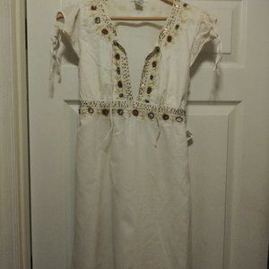 Boho Style Beaded Dress
